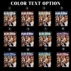 90s Bachelorette Party Shirts: Custom Face Photo Bootleg Rap Tee
