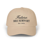 Personalized Future Mrs Embroidered Hat, Custom Engagement Gift, Bride Hat, Newly Engaged, Custom Fiance Gift, Bachelorette Hat