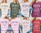 Bachelorette Party Shirts | Comfort Colors Girls Trip Shirts | Custom Bridesmaid Tees | The Bach Club