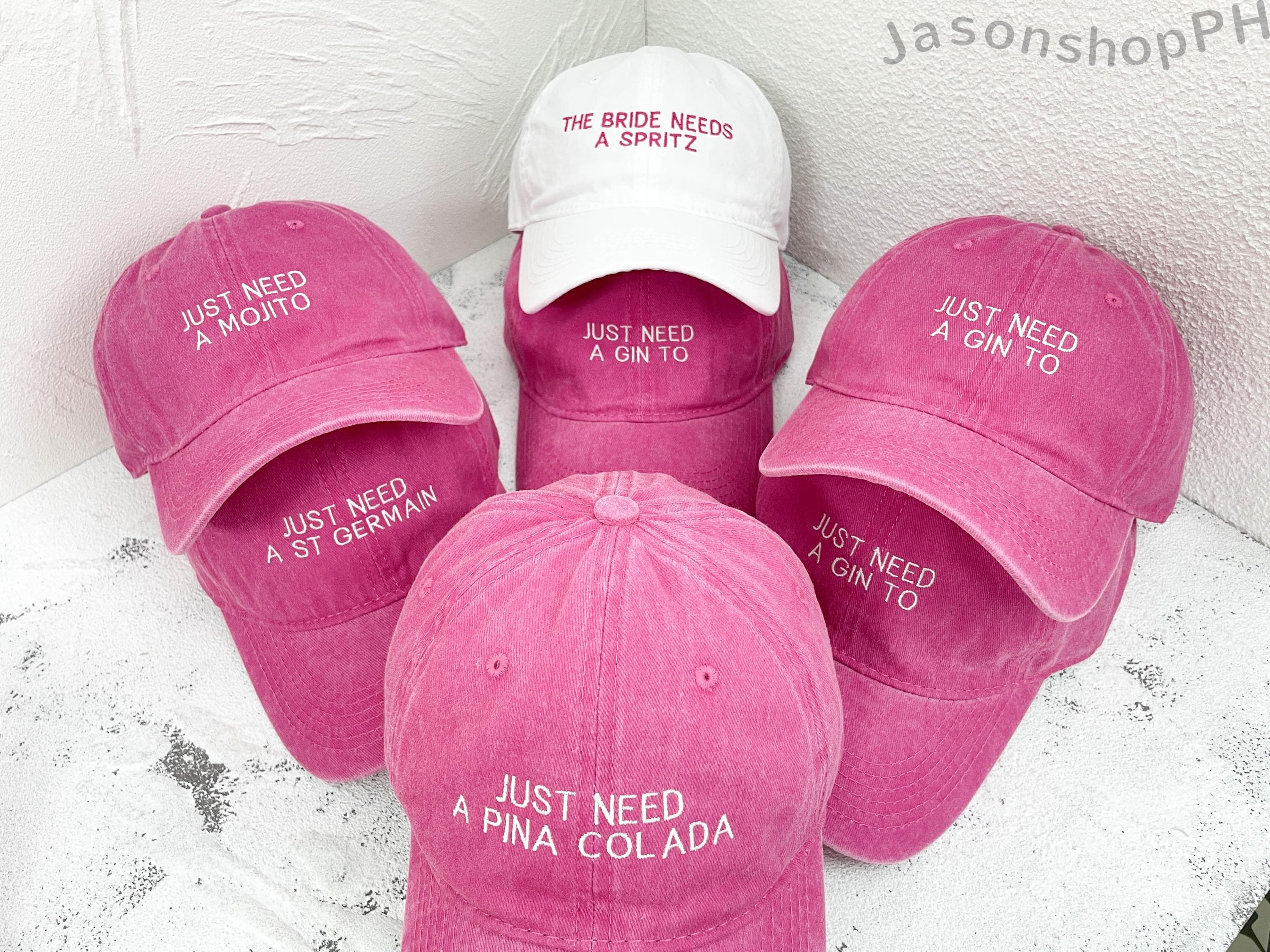 Custom Bride Cap Personalized Bachelorette Party Hat, Bride Squad Embroidered Baseball Cap, Bridesmaid Team Bride Hat, EVJF Wedding Gift