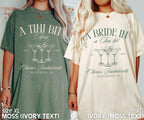Bachelorette Party Shirts, Espresso Martini Bachelorette, Bride in a Tini Bit, Custom Bachelorette Tees, Martini Bride Shirt, Comfort Colors