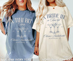 Bachelorette Party Shirts, Espresso Martini Bachelorette, Bride in a Tini Bit, Custom Bachelorette Tees, Martini Bride Shirt, Comfort Colors