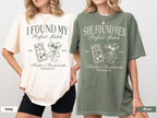 Personalized Perfect Match Bachelorette Comfort Colors Shirt, Custom She Found Her Match Tee, Match Made In Heaven Shirt Design, Bach Trips
