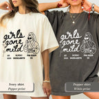 Girls Gone Mild Custom Bachelorette Shirt Spa Party PJS Weekend Girls Night