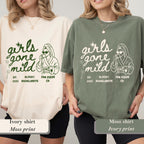 Girls Gone Mild Custom Bachelorette Shirt Spa Party PJS Weekend Girls Night