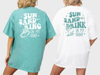 Custom Beach Bachelorette Party Shirts, Bridal Shower Gift
