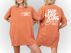 Custom Beach Bachelorette Party Shirts, Bridal Shower Gift