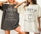 Bachelorette Party Shirts, Espresso Martini Bachelorette, Bride in a Tini Bit, Custom Bachelorette Tees, Martini Bride Shirt, Comfort Colors