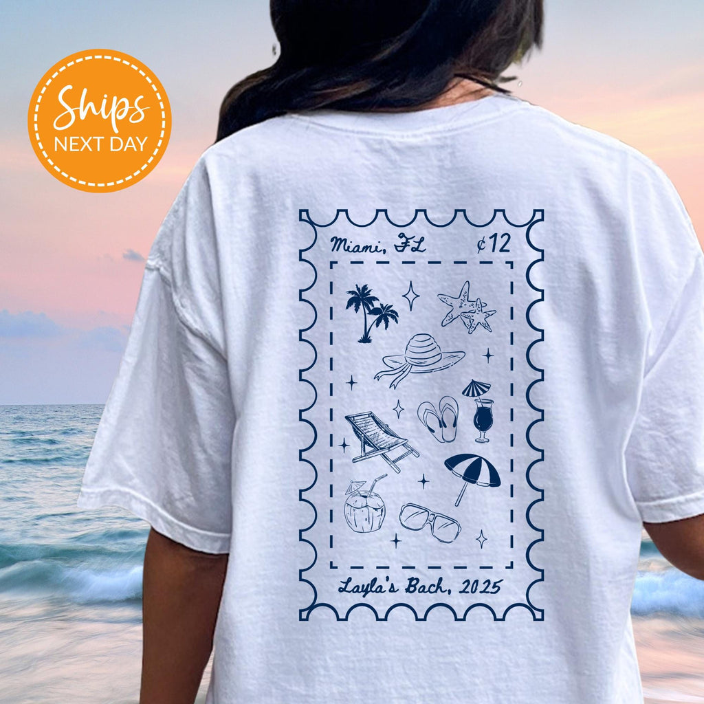 Beach Bachelorette Shirts, Charleston Bachelorette Shirt, Beach Bridal Party Gifts, Personalized Girls Weekend, Custom Bride Comfort Colors