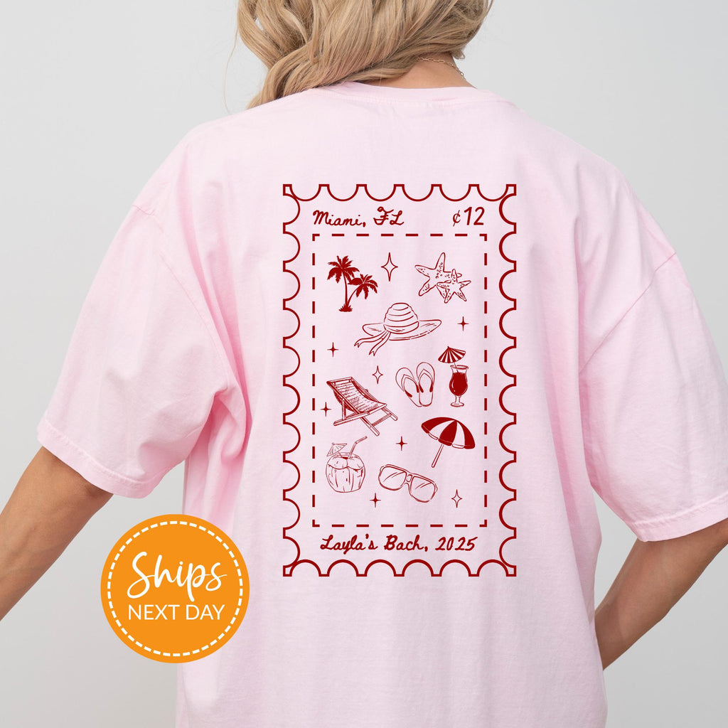 Beach Bachelorette Shirts, Charleston Bachelorette Shirt, Beach Bridal Party Gifts, Personalized Girls Weekend, Custom Bride Comfort Colors