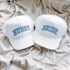 Personalized Bride Hat, Puff Embroidered Custom Bride to be gift - BRIDEF-EM