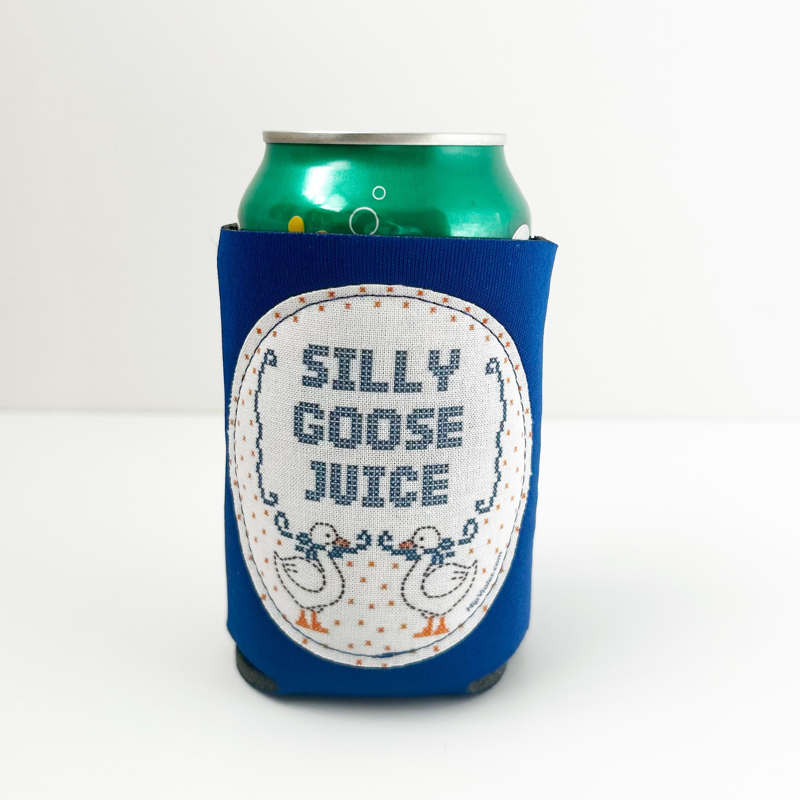 Silly Goose Juice Can Cooler: Funny Stocking Stuffer