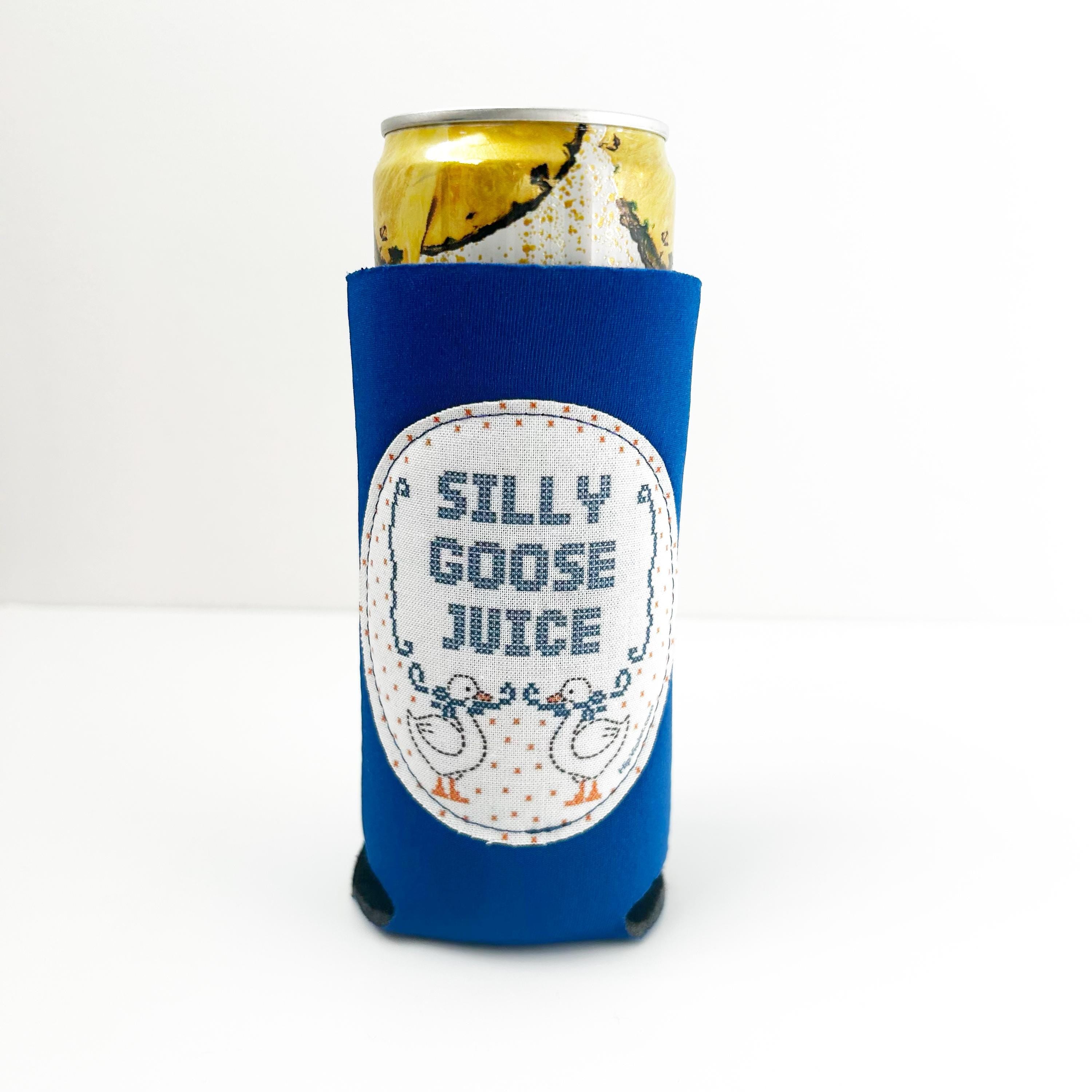 Silly Goose Juice Can Cooler: Funny Stocking Stuffer