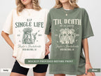 Til Death Do Us Party T-Shirt, Halloween Bachelorette, Gothic Bride