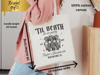Til Death Do Us Party T-Shirt, Halloween Bachelorette, Gothic Bride