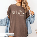 Custom Beach Bachelorette Comfort Colors Tee: Coastal Bride Trip Shirt