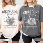 Girls Gone Feral Raccoon Bachelorette Party Shirt, Feral Raccoon Bride Tshirt, Matching Bridesmaids, Bridal Party Gifts, Custom Bachelorette