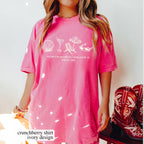 Custom Beach Bachelorette Comfort Colors Tee: Coastal Bride Trip Shirt