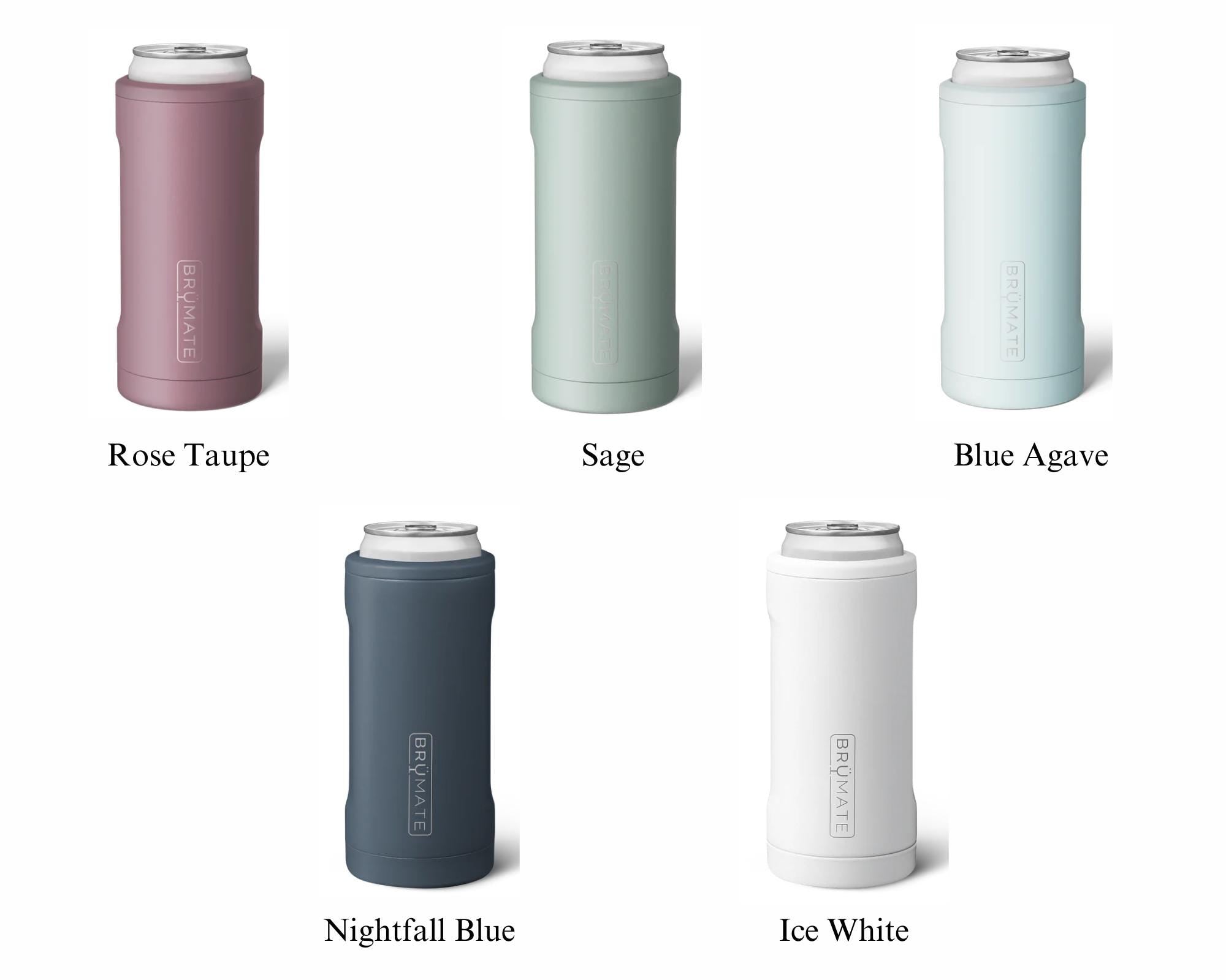 Personalized BruMate Slim Hopsulator Can Cooler Custom Insulated Stainless Steel Seltzer Holder Bridesmaid Gift Idea
