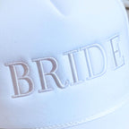 Bride Embroidered Trucker Hat: Bachelorette Party Bridal Shower