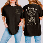 Comfort Colors® A Bride in a Tini Bit Custom Bride Shirt, Espresso Martini Themed Future Mrs Tee Tini Bit Engaged, Bridal Shower Gift Fiance
