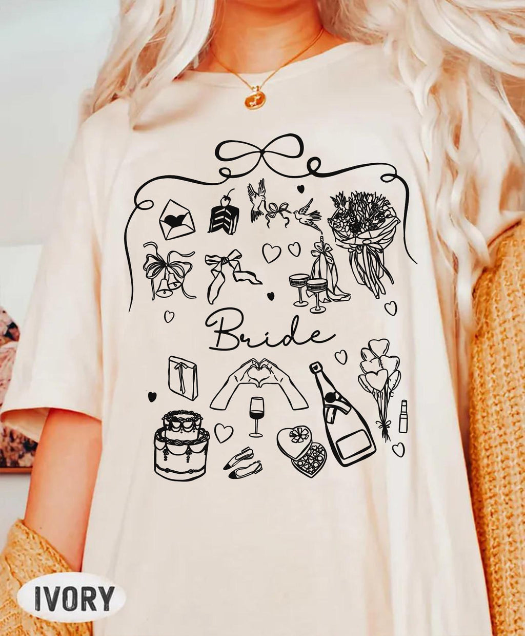 Coquette Bride Bridesmaid Shirt, Coquette Bride To Be Shirt, Matching Bachelorette Shirt, Coquette Bridal Party Shirt, Wedding Gift