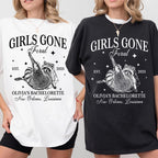 Girls Gone Feral Raccoon Bachelorette Party Shirt, Feral Raccoon Bride Tshirt, Matching Bridesmaids, Bridal Party Gifts, Custom Bachelorette