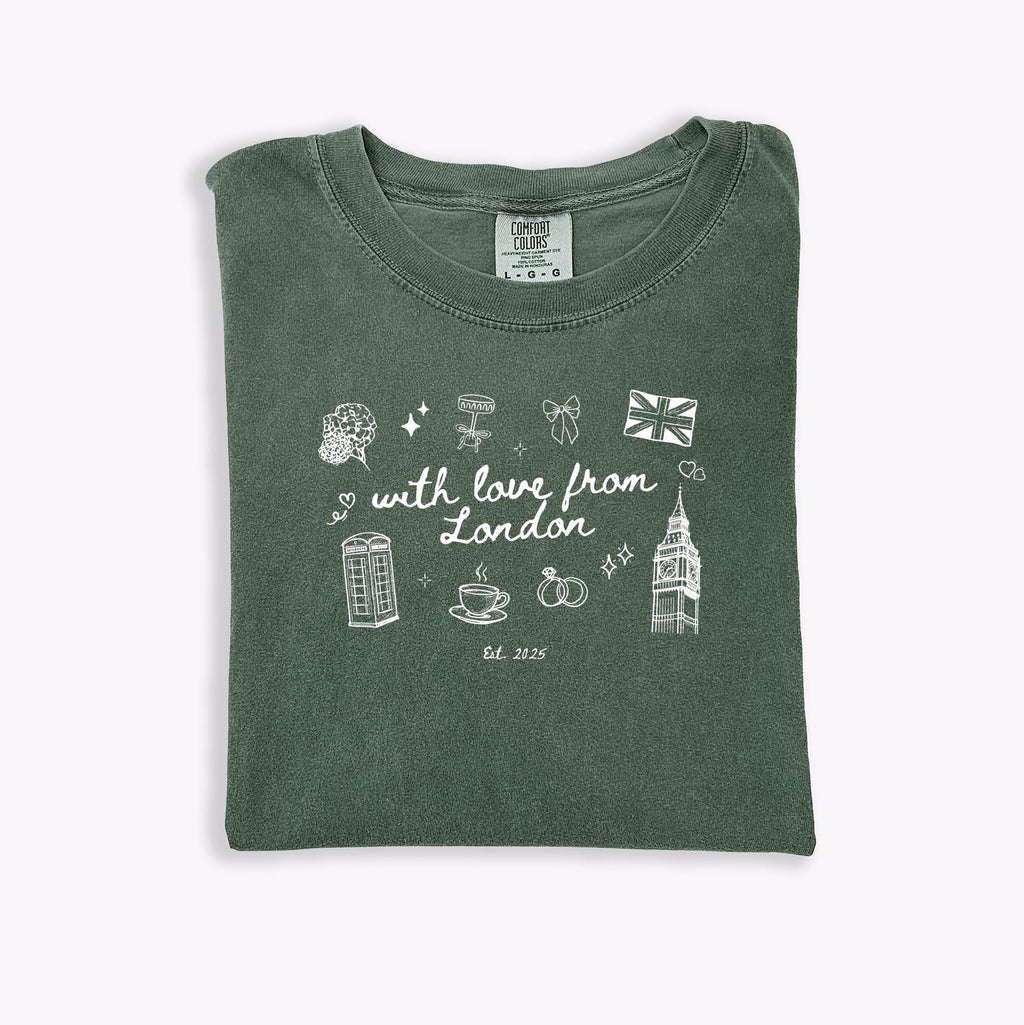 Personalized Charleston Bachelorette Comfort Colors® T-shirt Bachelorette Party Matching Shirts Bridal Gift For Bride Custom Bachelorette