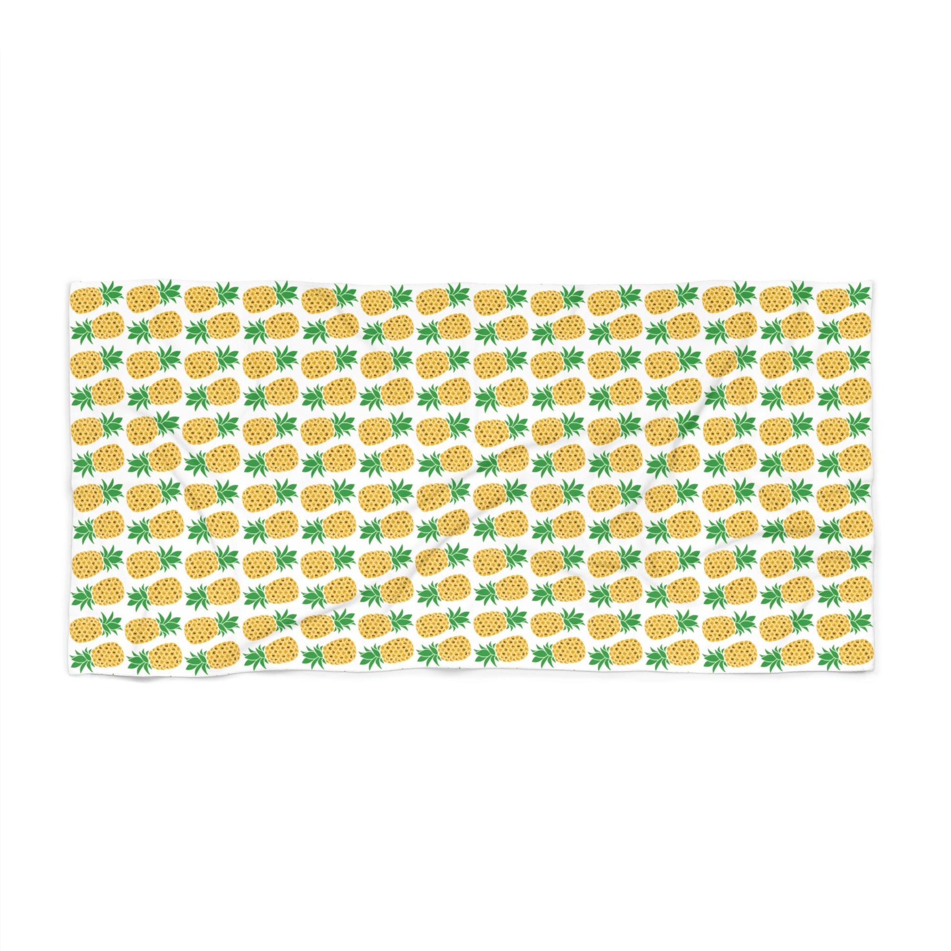 Subtle Trump is the Worst Pineapple Beach Towel, Funny Political Towel, Tropical Pool Towel, Summer Beach Accessory, Liberal Gift, FDT Towel