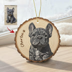 Custom Pet Portrait Wall Art, Pet Memorial Gift, Custom Guinea Pig Portrait Wooden Hanging, Pet Loss Sympathy Gift, Hamster Memorial Gift