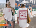 Custom Beach Bachelorette Comfort Colors Shirts, Dirty 30 Birthday Merch Party Bikinis And Martinis Bachelorette, Personalized Club Shirts