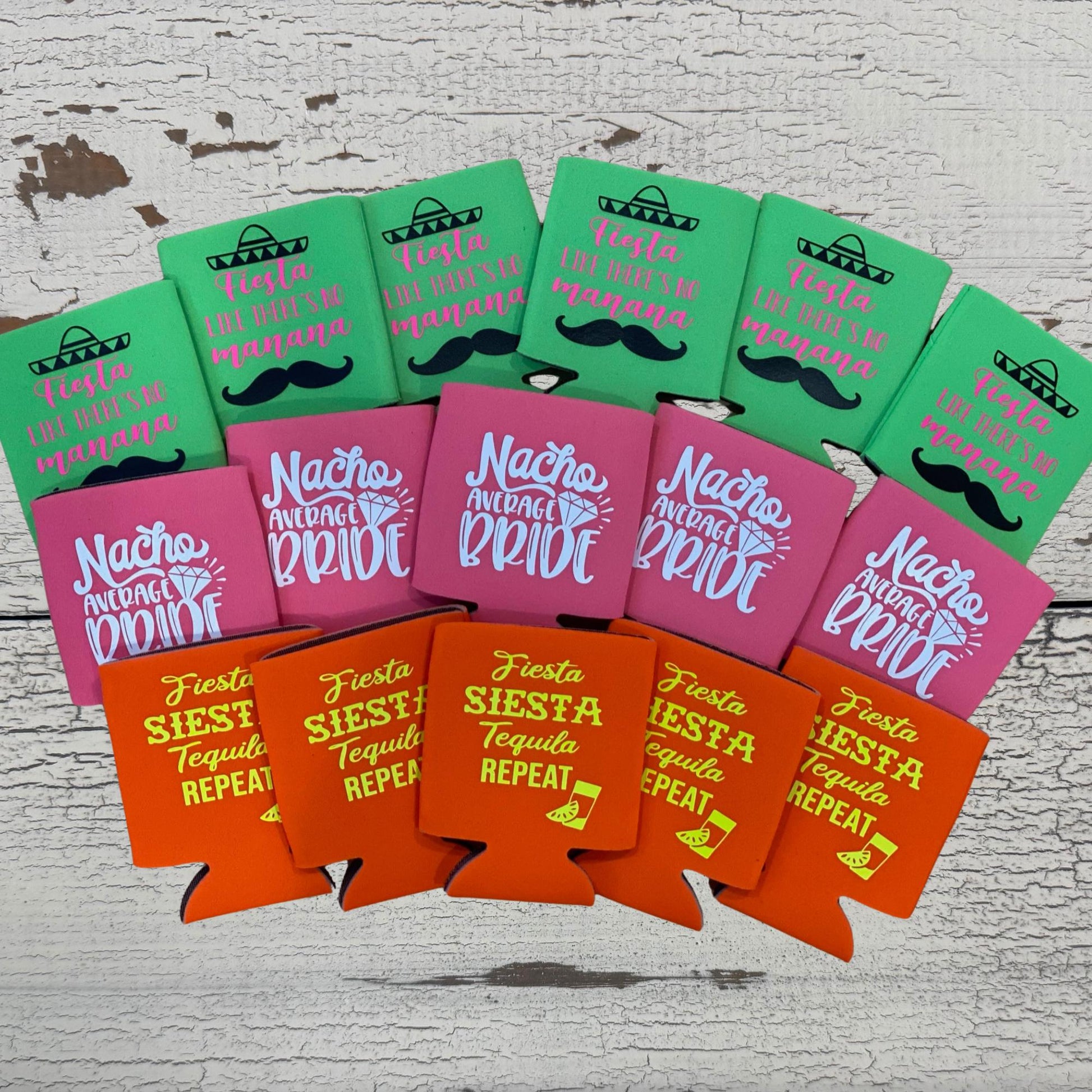 Custom Can Coolers: Personalized Wedding, Bachelorette Party Favors