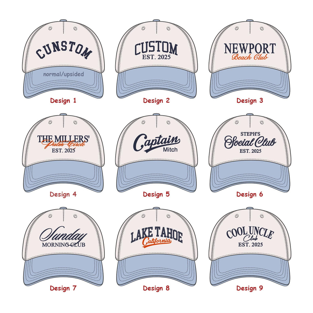 Custom Embroidered Trucker Hat, 90s Vintage Style Bachelorette & Bachelor Party Hat, Your Design Here, Personalized Gift HC0201