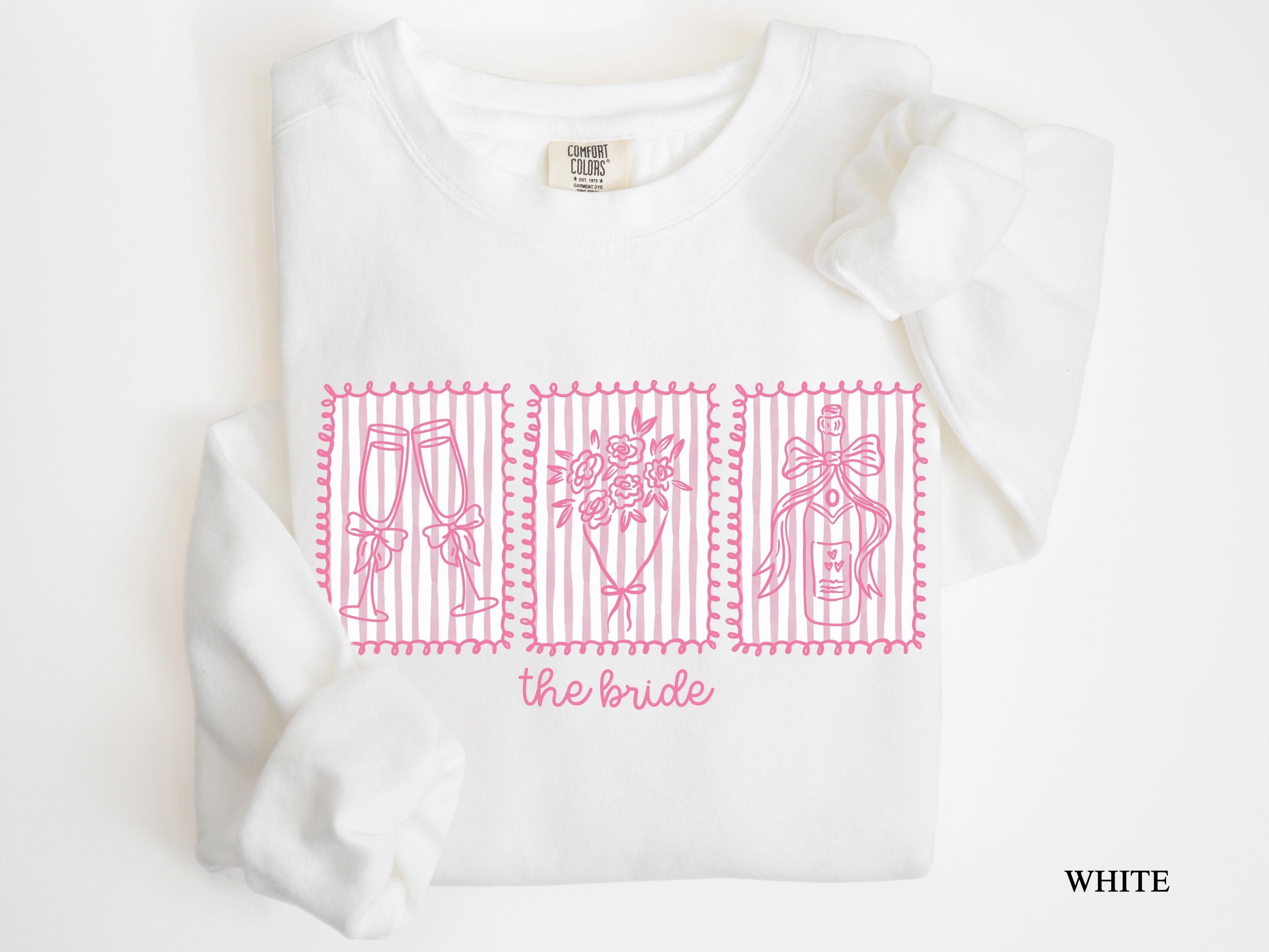 Comfort Colors® Bridal Party Shirts, Bridesmaid Proposal Gift, Personalized Maid Of Honor Tee, Bachelorette Getting Ready Outfit