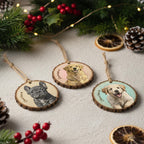 Custom Pet Portrait Wall Art, Pet Memorial Gift, Custom Guinea Pig Portrait Wooden Hanging, Pet Loss Sympathy Gift, Hamster Memorial Gift