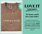 Comfort Colors® A Bride in a Tini Bit Bride Shirt, Espresso Martini Shirt, Future Mrs Shirt, Engaged Shirt, Bridal Shower Gift Idea