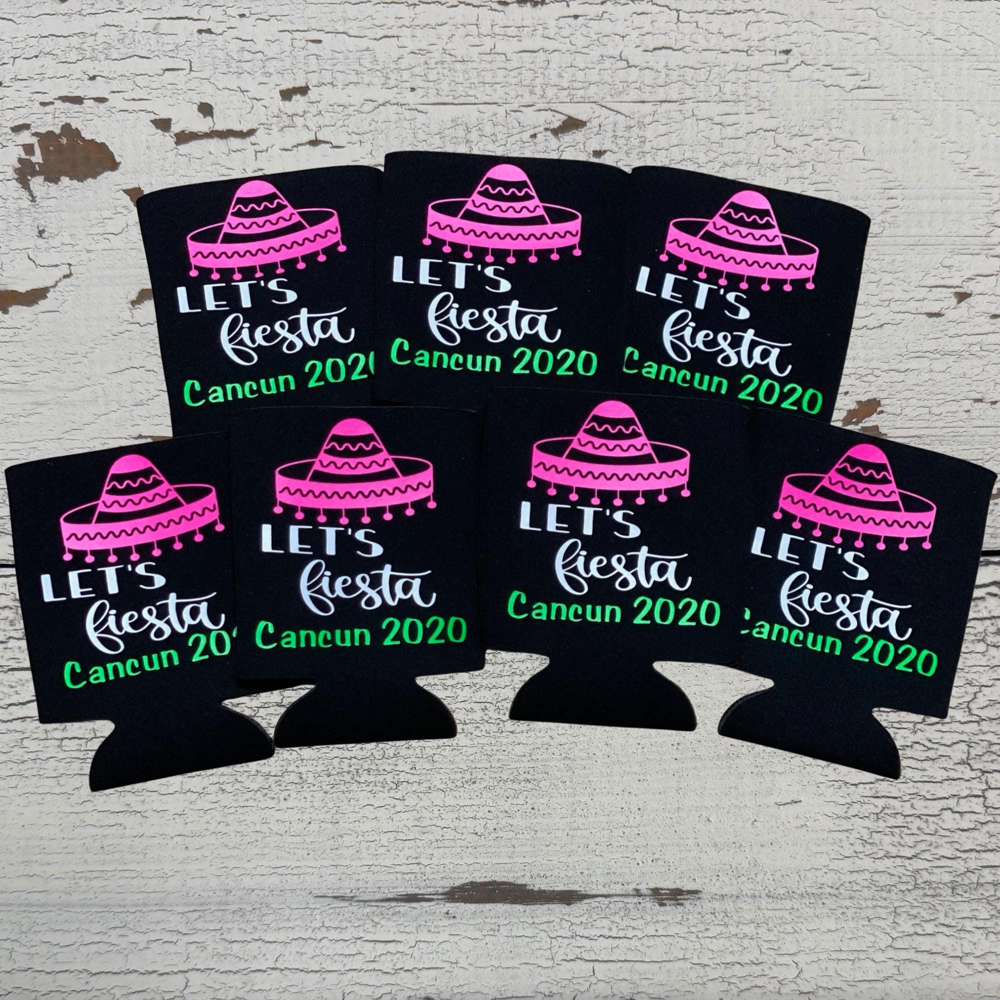Custom Can Coolers: Personalized Wedding, Bachelorette Party Favors