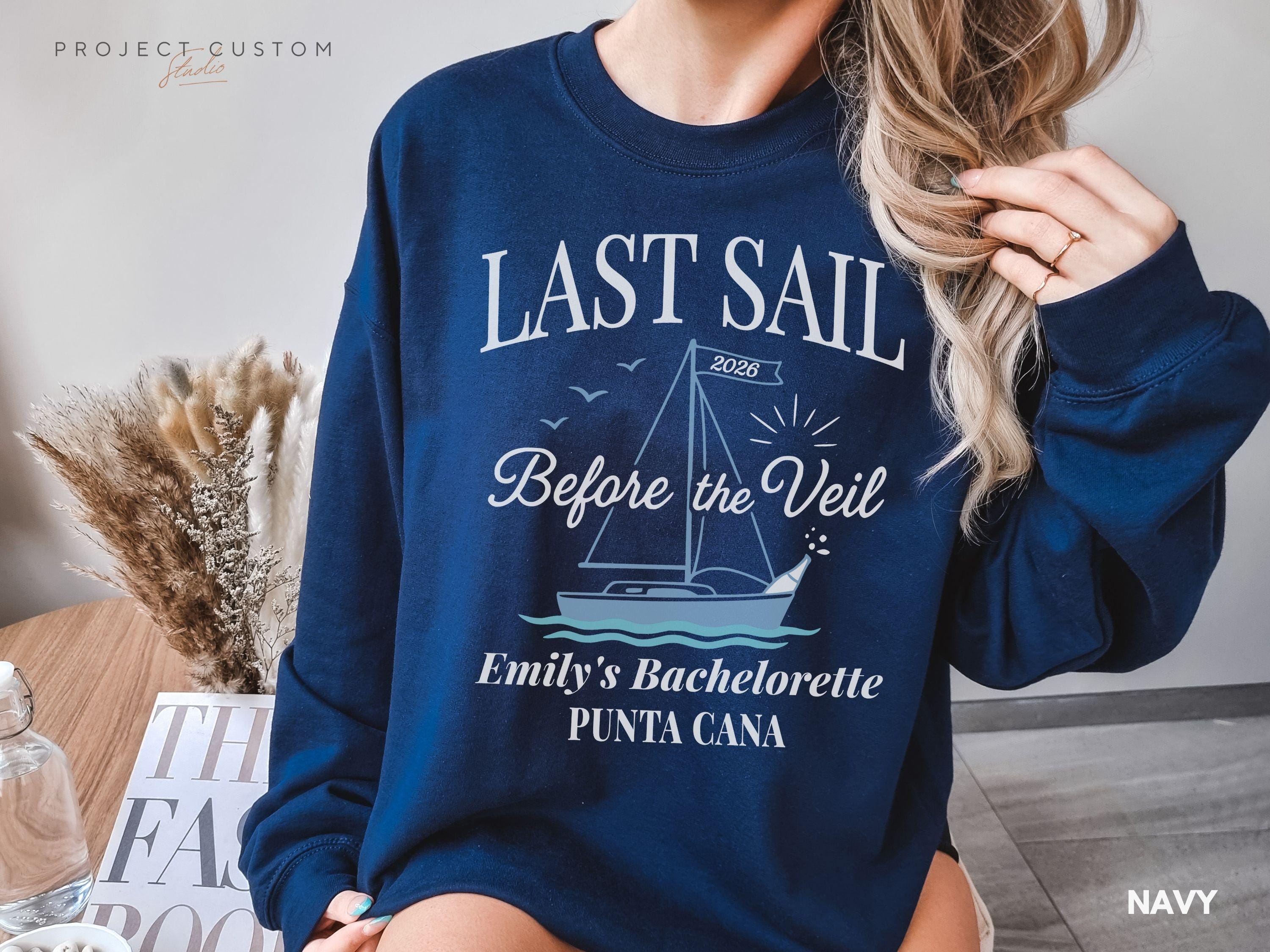 Nautical Bachelorette Party Shirts, Bachelorette Shirts, Bachelorette Cruise, Last Sail Before the Veil, Let's Get Nauti, Beach Bachelorette