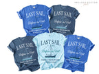 Nautical Bachelorette Party Shirts, Bachelorette Shirts, Bachelorette Cruise, Last Sail Before the Veil, Let's Get Nauti, Beach Bachelorette
