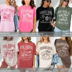 The Bach Club Shirt, Customized Name Bachelorette Comfort Colors Shirts, Luxury Wedding Party Tee, Personalized Bridal Cocktail Shirts