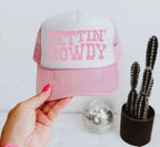 Getting Rowdy Trucker Hat, Getting Hitched Custom Hats
