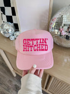 Getting Rowdy Trucker Hat, Getting Hitched Custom Hats