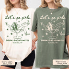 Let's Go Girls, Custom Western Bachelorette Shirt, Cowgirl Bride Tee, Personalized Nashville Bach Shirts, Matching Country Bridal Squad
