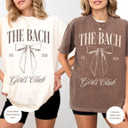 Personalized Coquette Bow Girl's Bachelorette Shirts