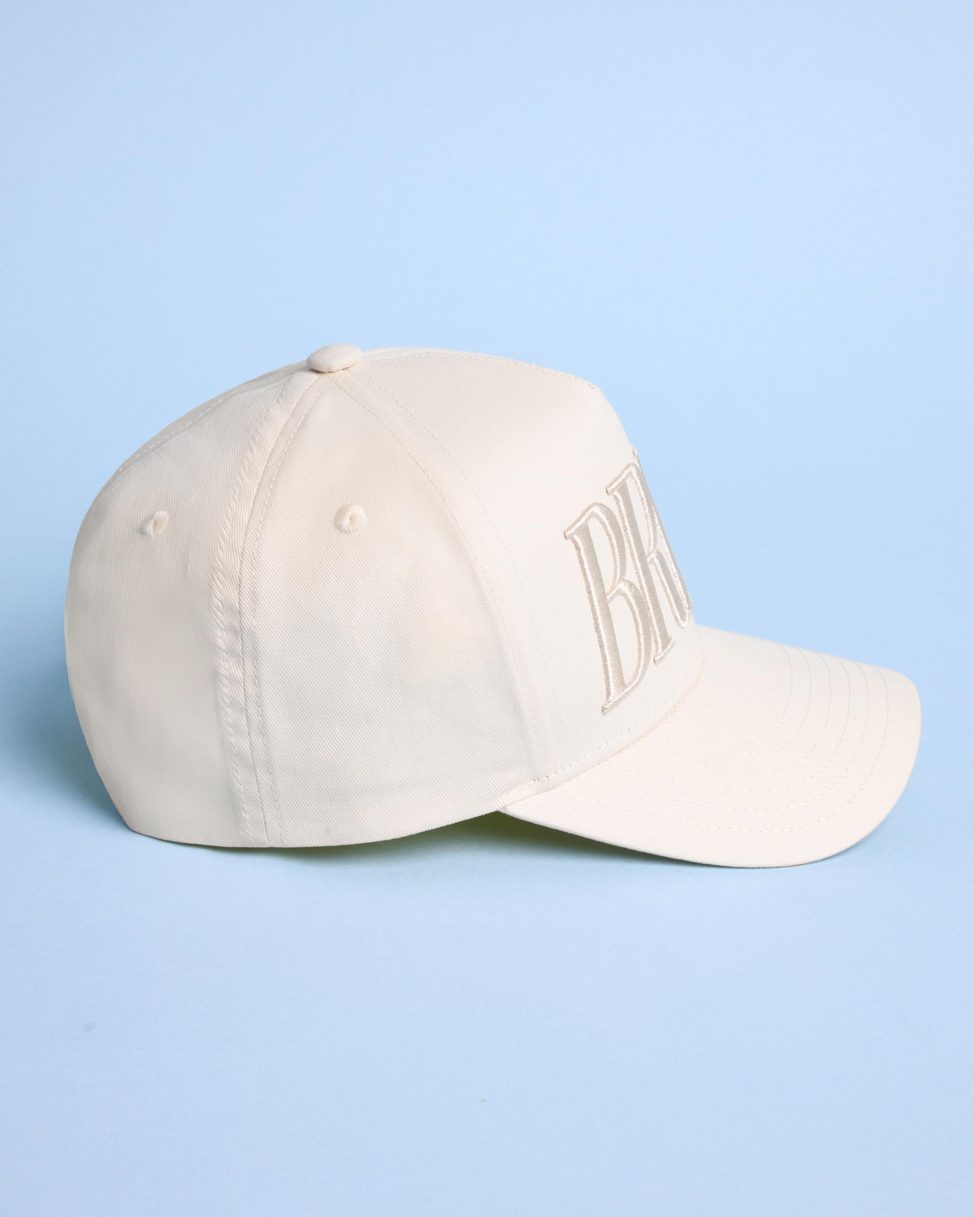 xo, Fetti Bride Embroidered Trucker Hat | Bachelorette Party Gift, Cotton 5 Panel Hat, Neutral Ivory Cap, Bridal Shower, Tonal, Accessory