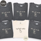 Western Nashville Bachelorette Comfort Colors® Shirts: My Last Rodeo Group Party T-shirts