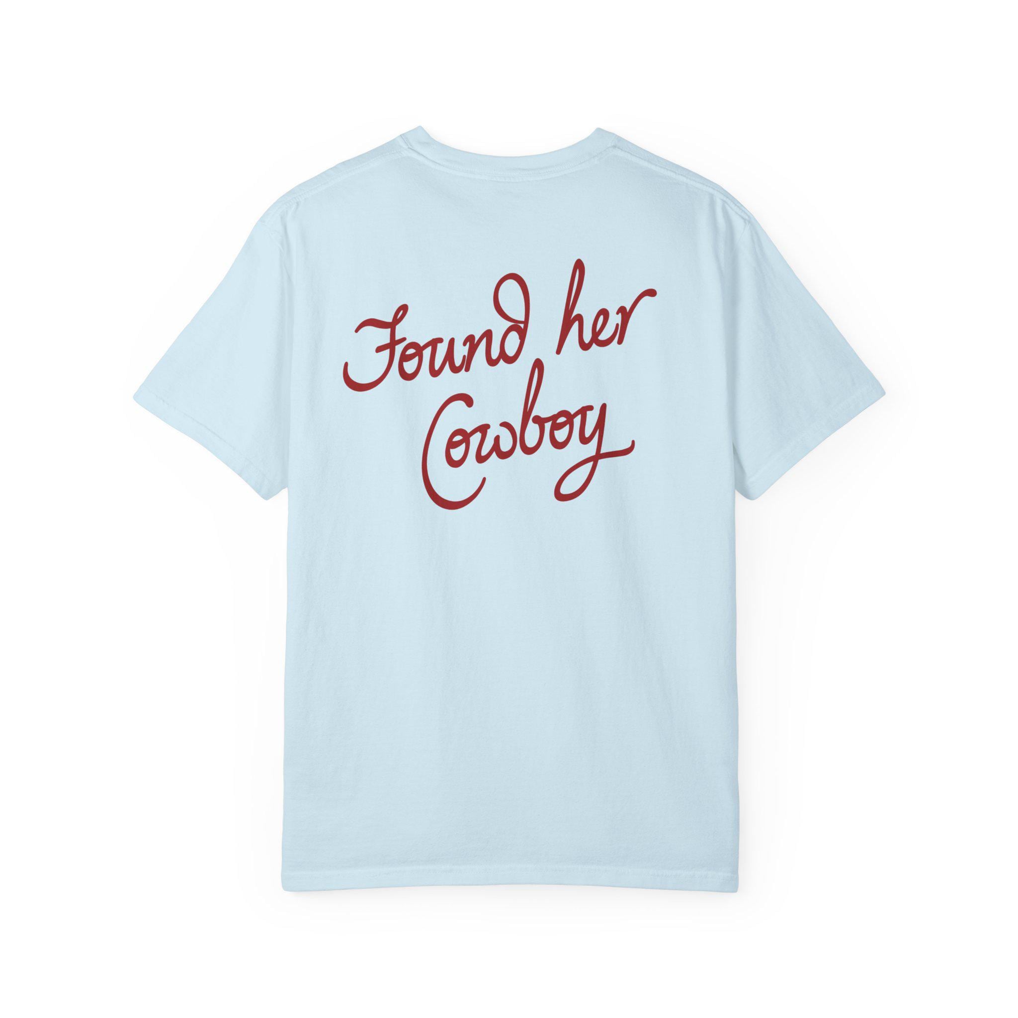 Found Her Cowboy Tshirt, Cowgirl Bride Tee, Western Wedding Shirt, Country Bridal Top, Bachelorette