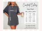 Custom Beach Bachelorette Comfort Colors Shirts, Bikinis and Martinis Shirt, Last Toast On The Coast, Seashells and Wedding Bells