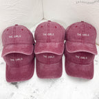 Personalized Embroidered Bride Squad Baseball Cap | Custom Bachelorette Party Hat | Bridal Shower Gift