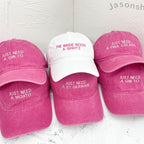Personalized Embroidered Bride Squad Baseball Cap | Custom Bachelorette Party Hat | Bridal Shower Gift